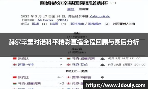 赫尔辛堡对诺科平精彩直播全程回顾与赛后分析